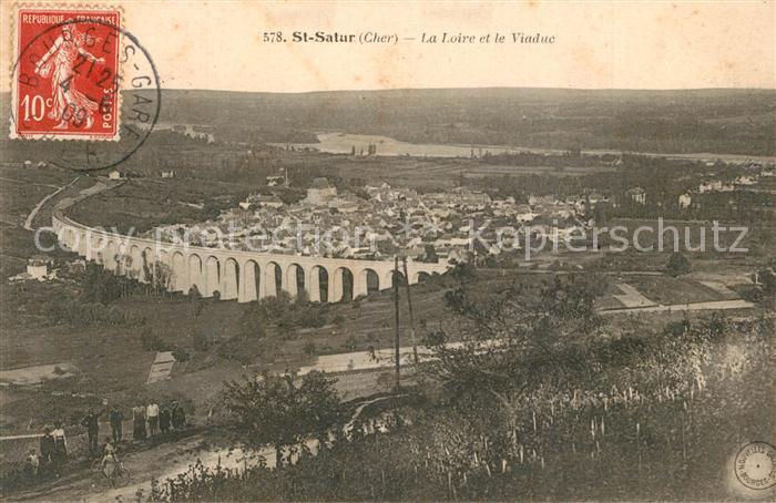 Saint-Satur Panorama Vallee de la Loire et le viaduc