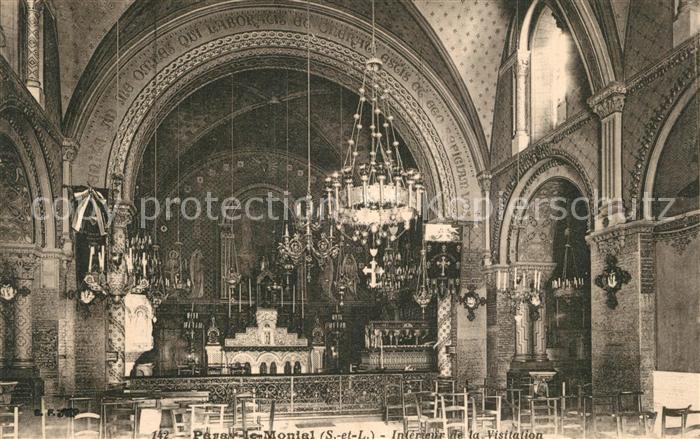 Paray-le-Monial Intérieur de la Chapelle de la Visitation