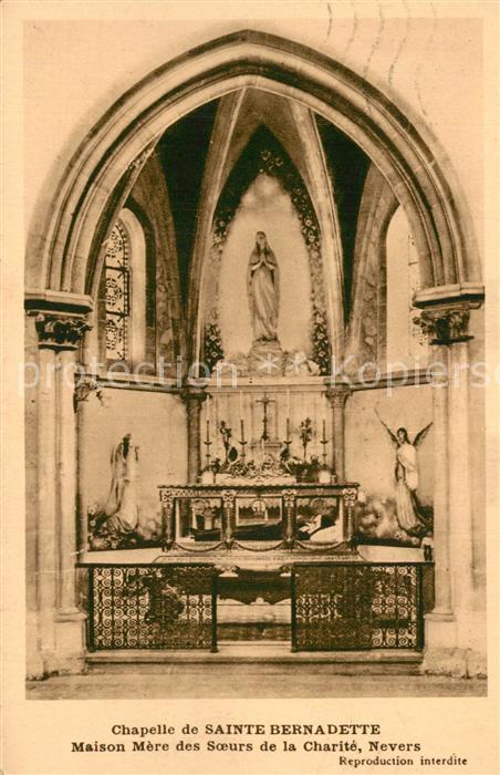 Nevers 58 Chapelle de Sainte Bernadette