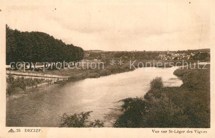Decize Vue sur Saint Léger des Vignes