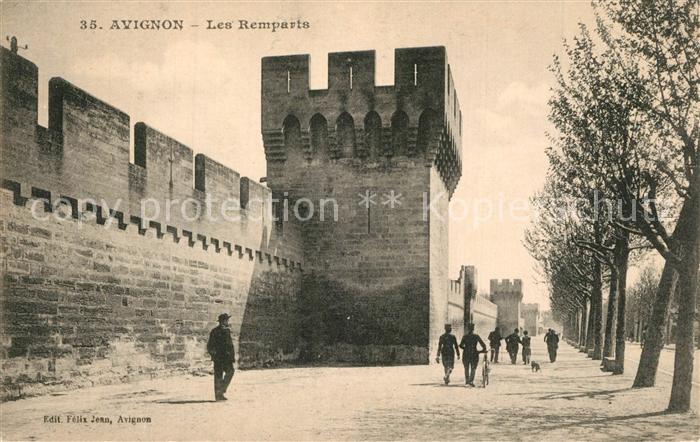 Avignon Vaucluse Les Remparts