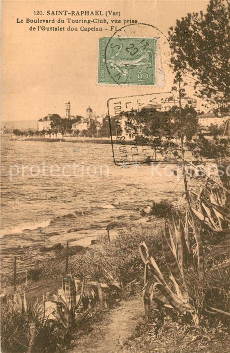 Saint-Raphael Var Boulevard du Touring Club Côte d_Azur