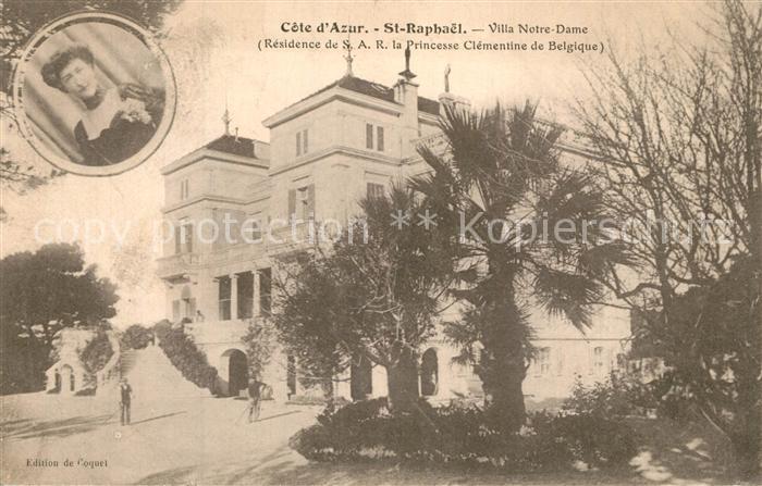 Saint-Raphael Var Villa Notre Dame Résidence de la Princesse Clémentine de Belgi