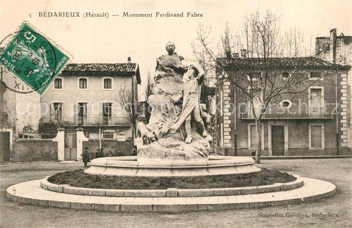 Bedarieux Monument Ferdinand Fabre