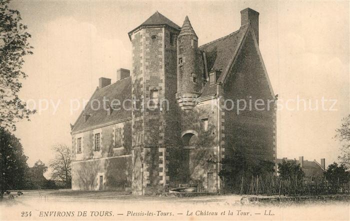 Plessis-les-Tours Chateau et la Tour