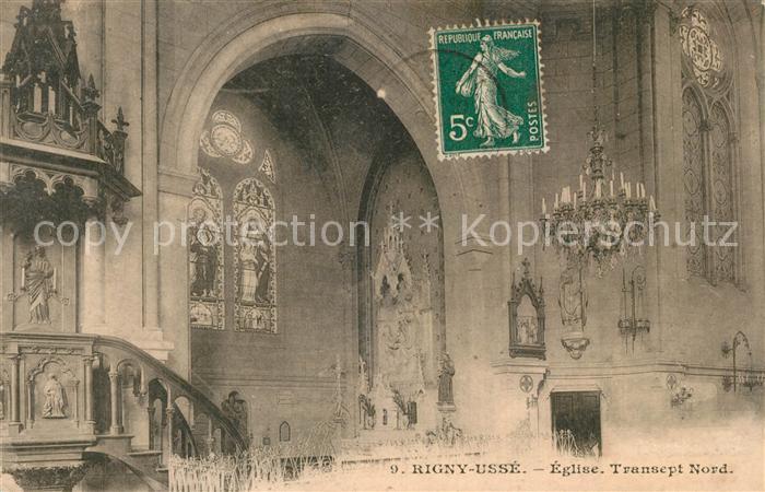 Rigny-Usse Eglise Transept Nord