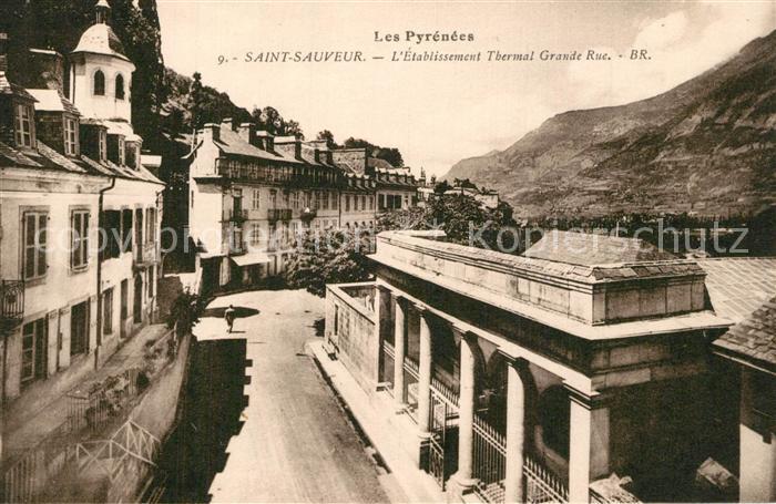 Saint Sauveur Hautes Pyrenees Etablissement Thermal Grande Rue