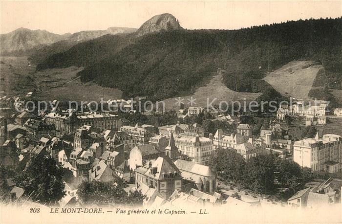 Le Mont-Dore Puy de Dome Vue Generale et le Capucin