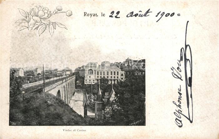 Royat les Bains Viaduc et Casino