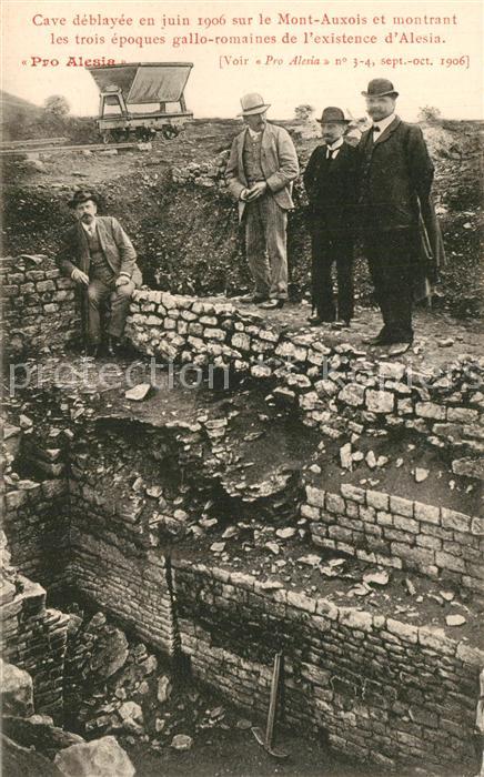 Alesia(Roman War) Alise-Sainte-Reine Cave sur le Mont Auxois Epoques gallo romai