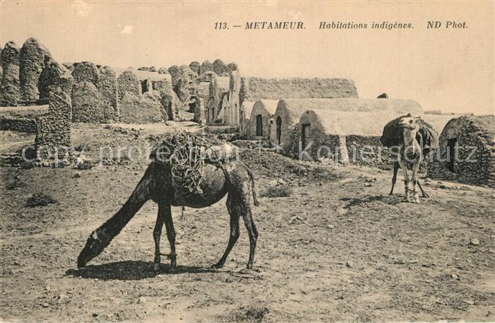 Metameur habitations indigenes