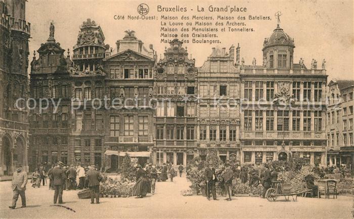 Bruxelles Bruessel La Grand place
