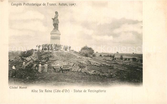 Alesia(Roman War) Alise-Sainte-Reine Alise Ste Reine Statue de Vercingetorix