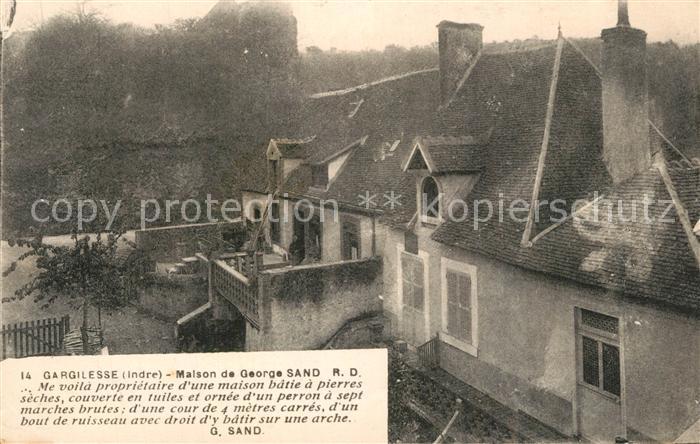 Gargilesse-Dampierre Maison de George Sand