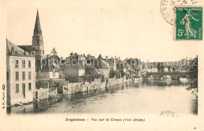 Argenton-sur-Creuse Vue sur la Creuse