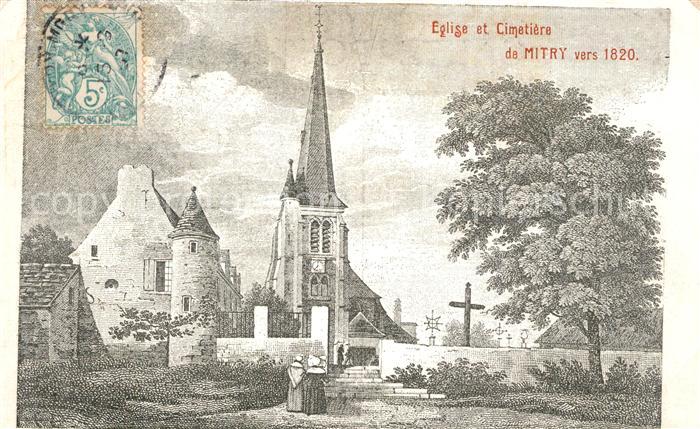 Mitry-Mory Eglise et Cimetiere