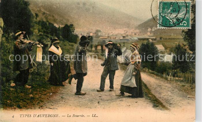 Auvergne Region La Bourree