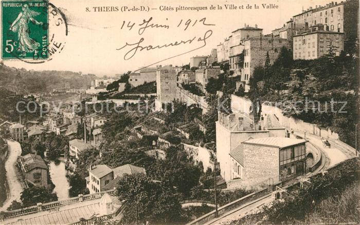 Thiers Cotes pittoresques de la Ville et de la Vallee