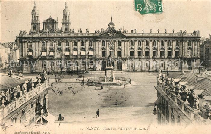 Nancy Lothringen Hotel de Ville