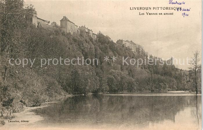 Liverdun Les Vannes en amont