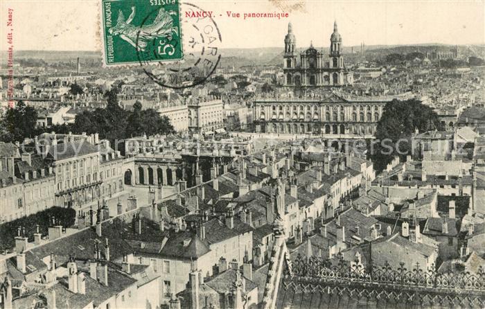 Nancy Lothringen Vue panoramique