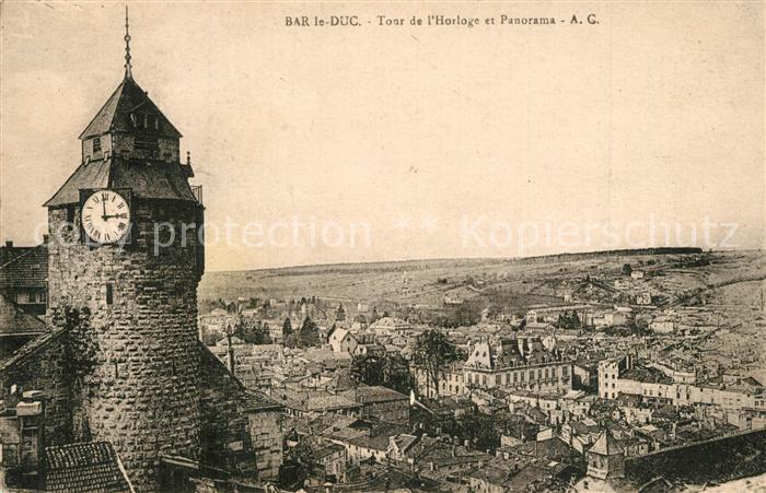 Bar-le-Duc Tour de l’Horloge et Panorama
