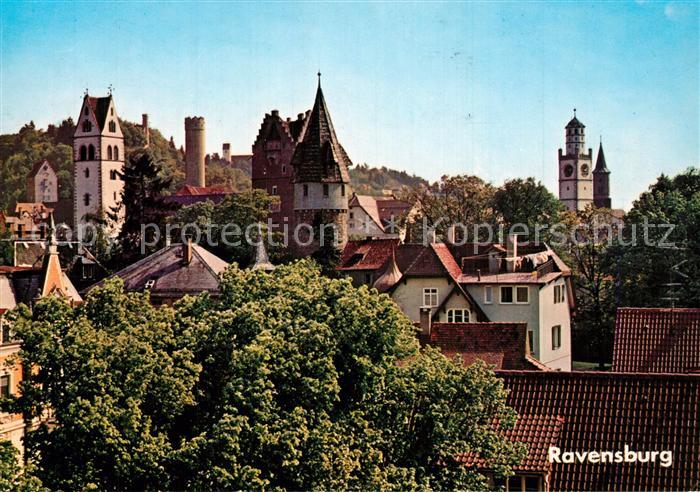 Ravensburg Wuerttemberg Stadt der Tuerme und Tore