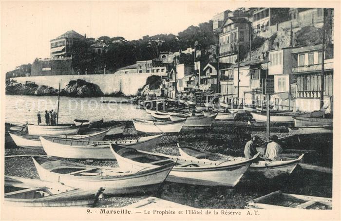 Marseille Bouches-du-Rhone Le Prophète et l Hôtel de la Réserve