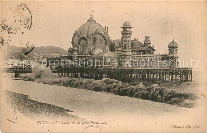 Nice Alpes Maritimes Palais de la Jetée Promenade