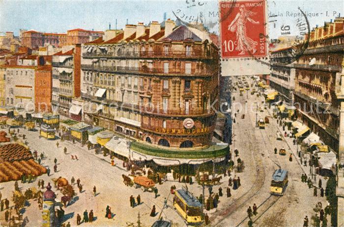 Marseille Bouches-du-Rhone Place de la République