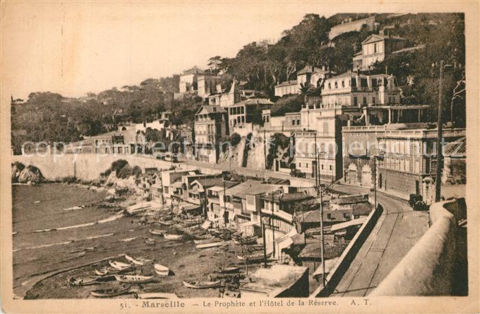 Marseille Bouches-du-Rhone Le Prophète et l_Hôtel de la Réserve Cô