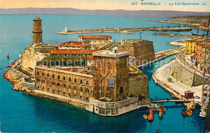 Marseille Bouches-du-Rhone Fort Saint Jean