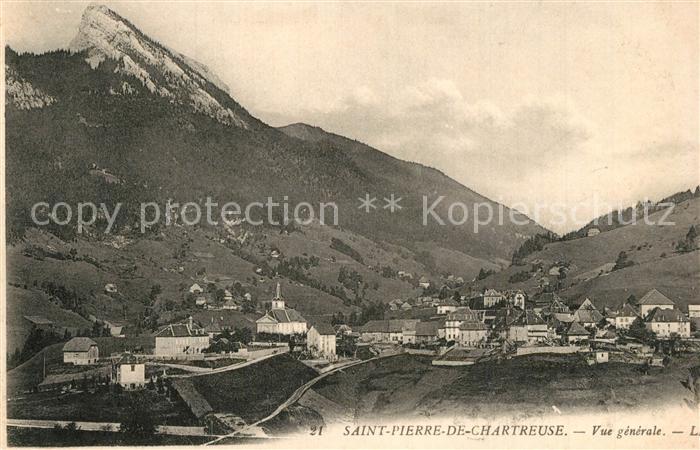 Saint-Pierre-de-Chartreuse Vue Generale Alpes