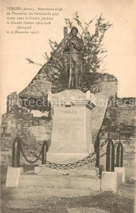 Vorges Monument aux Morts