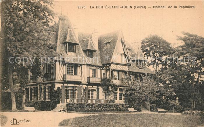 La Ferte-Saint-Aubin Chateau de la Papinière