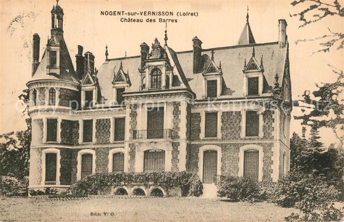 Nogent-sur-Vernisson Chateau des Barres