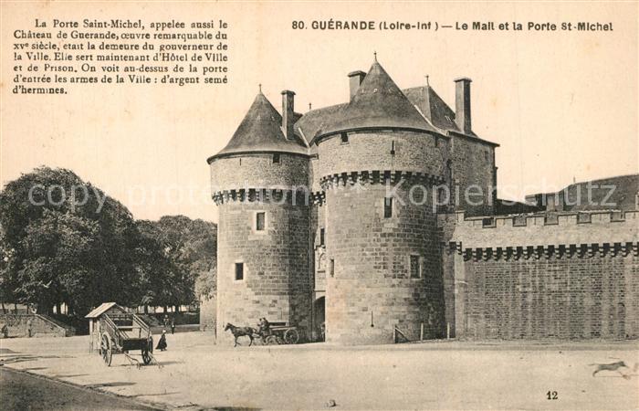 Guerande Le Mail et Porte Saint Michel