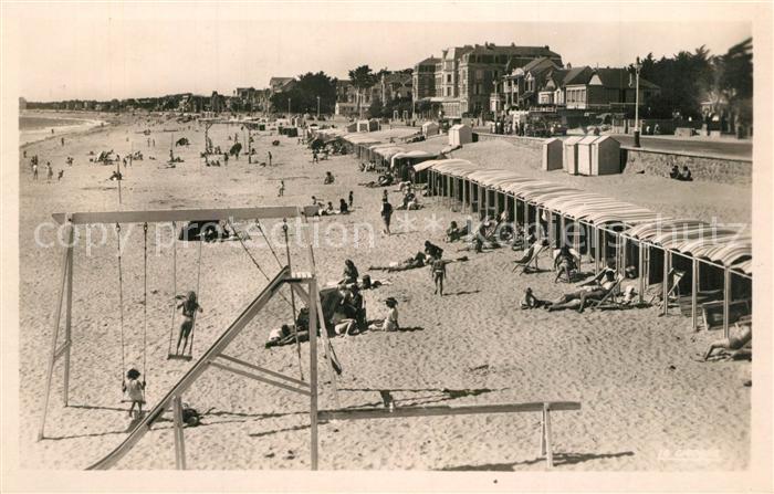 Pornichet Vue sur la plage