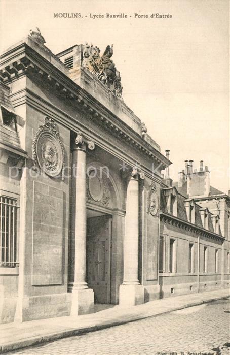 Moulins Allier Lycée Banville Porte d entrée
