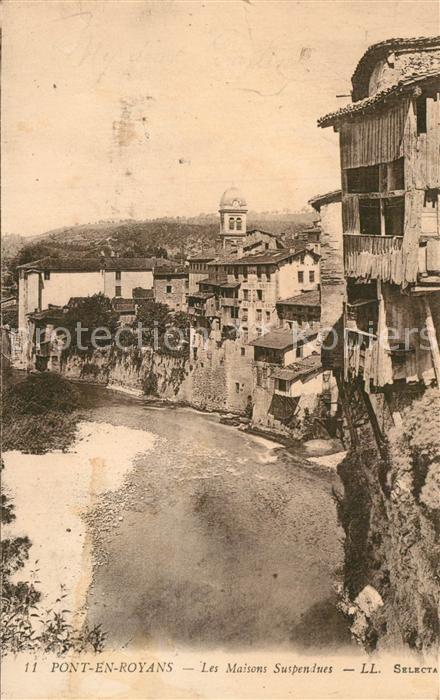 Pont-en-Royans Maisons Suspendues