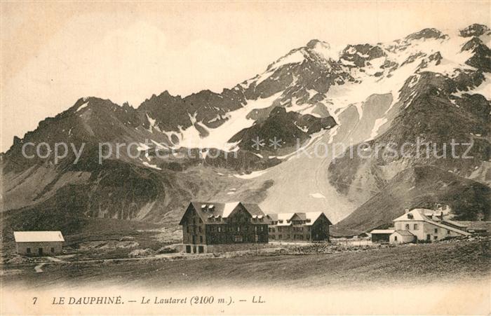 Col du Lautaret Hôtels Glacier Alpes Francaises Gebirgs