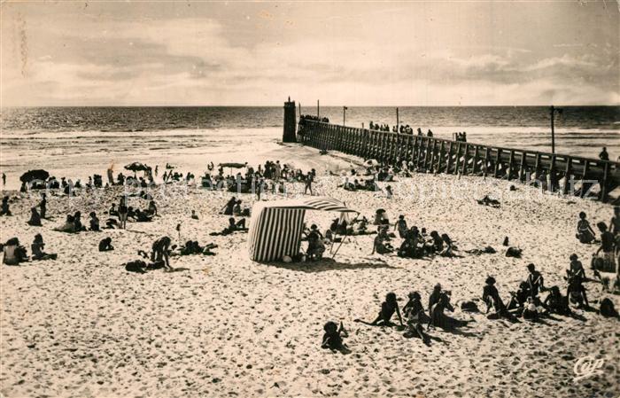 Capbreton La jetée et la plage