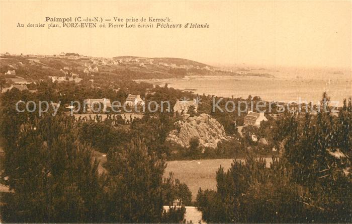 Paimpol Vue prise de la Tour de Kerroc'h