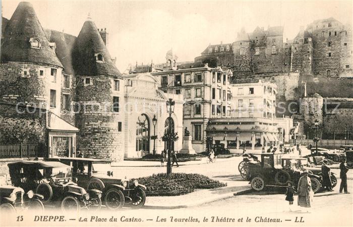 Dieppe 76 Place du Casino Les Tourelles Théâtre et le Chateau
