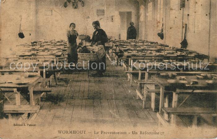 Wormhout Preventorium un réfectoire