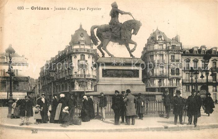 Orleans Loiret Jeanne d Arc par Foyatier Monument