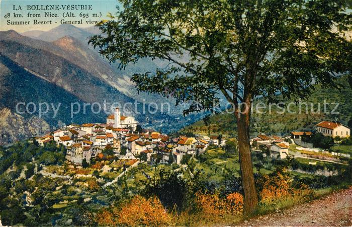 La Bollene-Vesubie Station estivale vue Generale