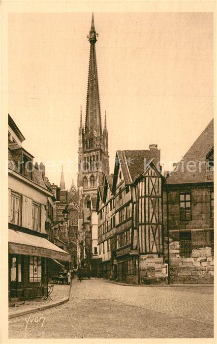 Rouen Vieilles Maisons Eglise