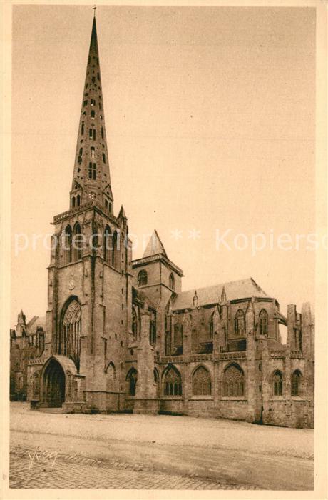 Treguier Cotes d Armor La Cathedrale XVe siècle