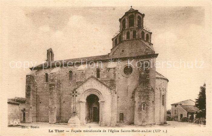 Le Thor Eglise Sainte Marie au Lac XIIe siècle